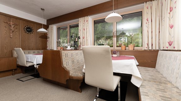 Frühstücksraum - Haus Alpengruss - Sölden