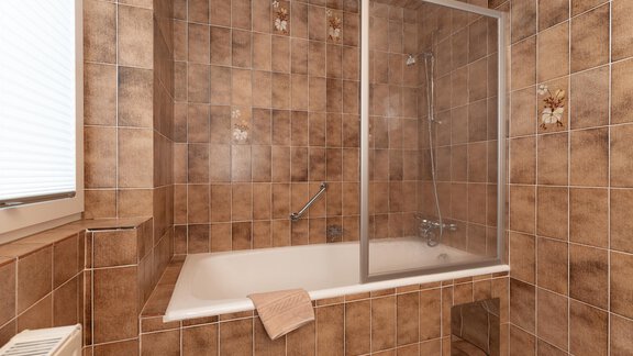 Einzelzimmer Bad/WC - Haus Alpengruss - Sölden