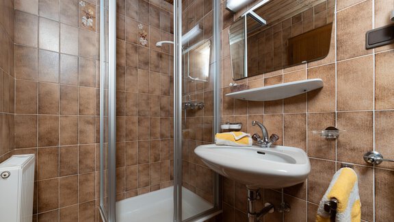 Einzelzimmer Diusche/WC - Haus Alpengruss - Sölden