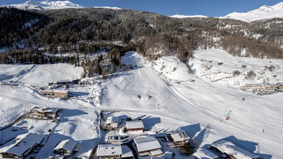 Außenansicht Winter - Haus Auer-Fiegl - Sölden