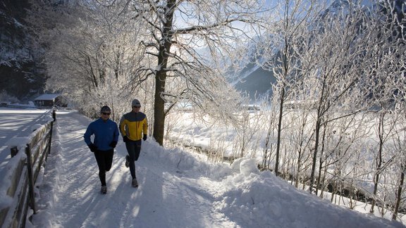 Winterlaufen - Haus Hohenstein - Sölden