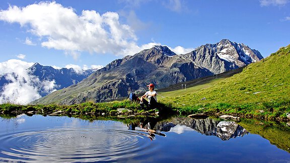 See oberhalb Granstein - Haus Seppl - Sölden