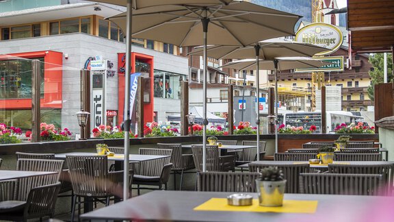 Hubertus Terrasse - Hotel Hubertus - Sölden