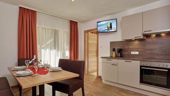 Apartment Leonie/ kitchen - Pension Alpenruhe - Sölden