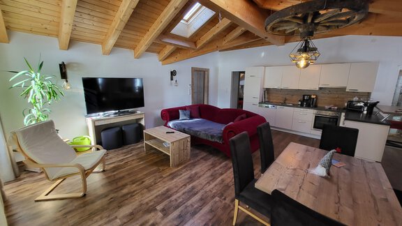Wohnzimmer - Kopie - Rooftop Apartment - Sölden