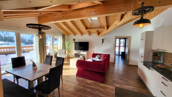 Wohnzimmer 3 - Rooftop Apartment - Sölden