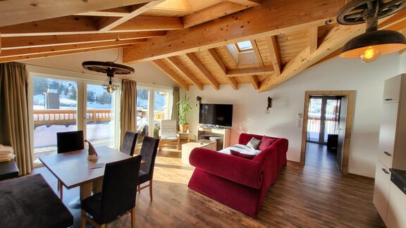 Wohnzimmer1 - Rooftop Apartment - Sölden