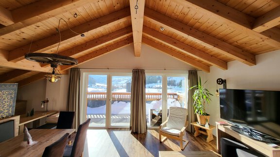 Wohnzimmer view - Kopie - Rooftop Apartment - Sölden