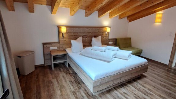 Alpenblick Schlafzimmer 1 - Rooftop Apartment - Sölden