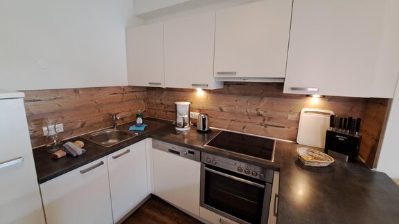 Alpenblick Küche3 - Rooftop Apartment - Sölden