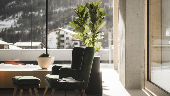 Wohnzimmer-Wohlfühlraum - Sportlers Lodge Sölden - Sölden