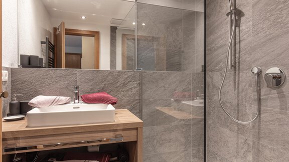 Badezimmer - Trofana Appartements - Sölden