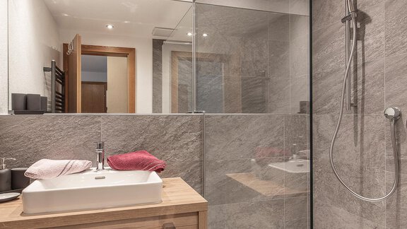Badezimmer - Trofana Appartements - Sölden
