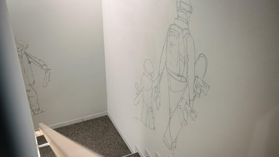 Unique art made specifically for ViBES. - VIBES Sölden - your alpine homebase - Sölden