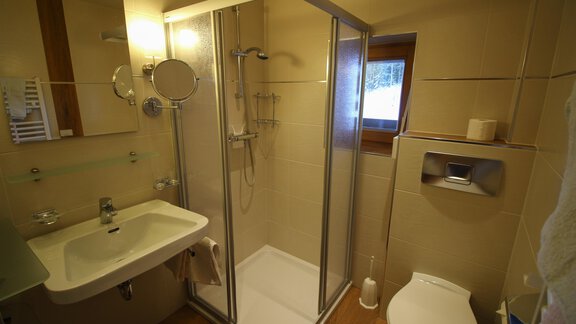 Badezimmer - Alpengasthof Köfels - Umhausen