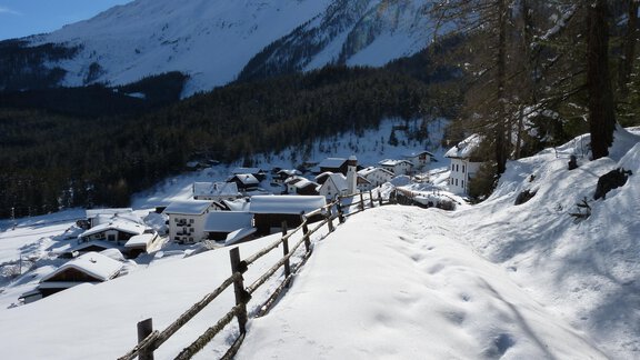 Köfels Winter - Alpengasthof Köfels - Umhausen