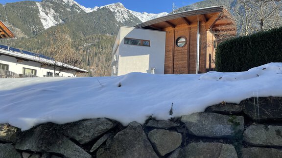 Aussicht von der Terrasse - Apart Alpenview - Umhausen