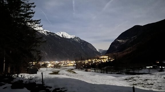 Umhausen bei Nacht - Apart Alpenview - Umhausen