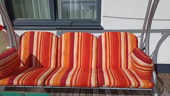 Sitzecke Terrasse - Apart ban Voltas - Umhausen