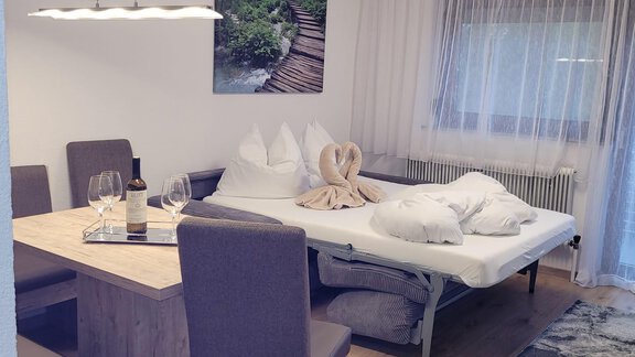 Doppelausziehcouch - Apartment Zaharia - Umhausen