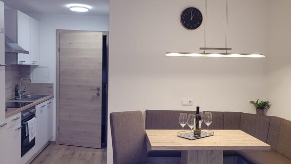 Blick in die Küche - Apartment Zaharia - Umhausen