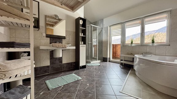 Badezimmer - Appartement Bergglück - Umhausen