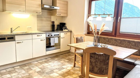Küche Narrenkogel - Appartement Bergheim - Umhausen