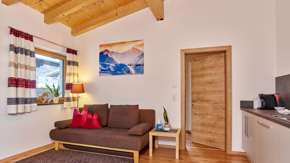 Küche+Couch - Appartement Bergkristall - Umhausen