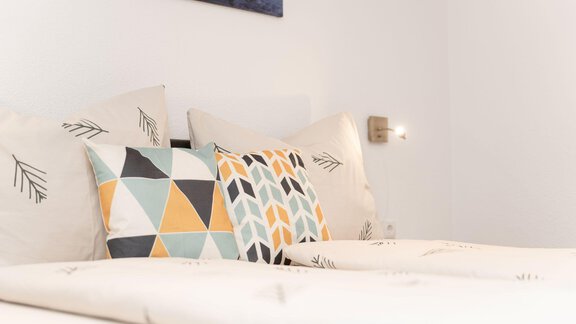 Schlafzimmer Details - Bergnest-Oetztal Appartements - Umhausen