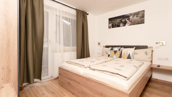Wenderkogel Schlafzimmer klein - Bergnest-Oetztal Appartements - Umhausen