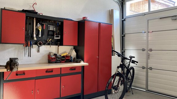 Fahrradabstellraum Werkstatt - Ferienhaus Ban Brösign - Umhausen