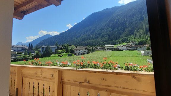 Ausblick 1. Stock - Ferienhaus Haueis - Umhausen