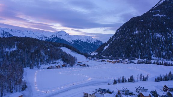 Niederthai Nachtloipe - Ferienhaus Lotta - Umhausen