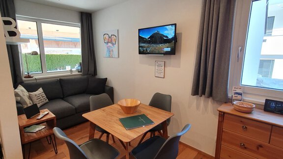 Essbereich für 1, 2, 3, 4, - Ferienwohnung - Murmele - Umhausen