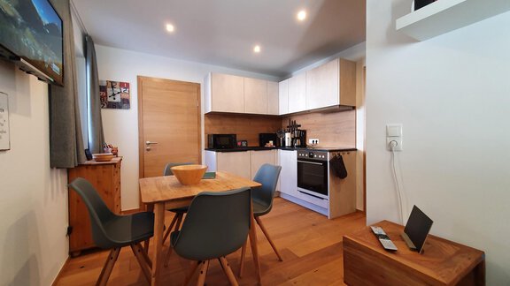 Blick von der Couch FW Murmele - Ferienwohnung - Murmele - Umhausen