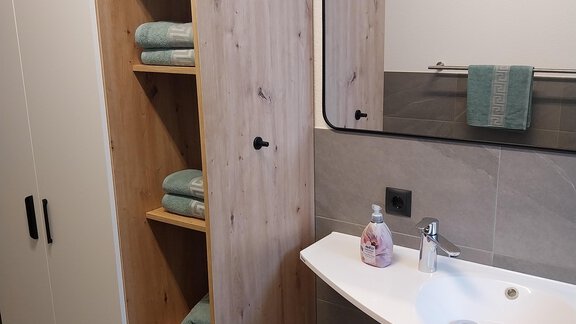 Badezimmer - Ferienwohnung Büchele - Umhausen