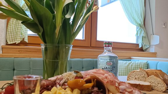 So könnte ihre Jausen Brett aussehen - Haus Marieus - Umhausen