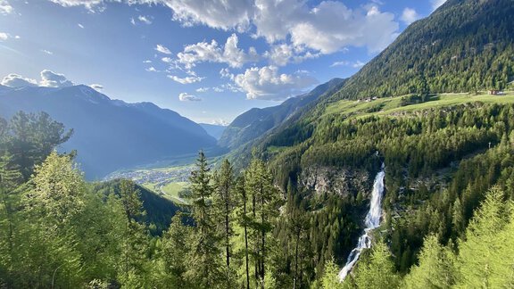 Stuibenfall im Ötztal - 30 Gehminuten - Landhaus Waldhart - Umhausen