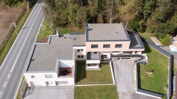 Luftaufnahme - Lindes Appartement - Umhausen