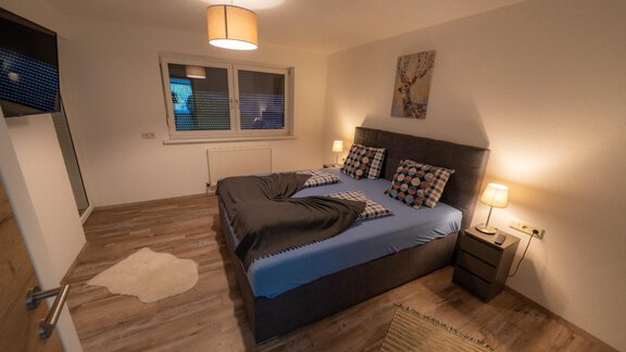 Schlafzimmer - Lindes Appartement - Umhausen