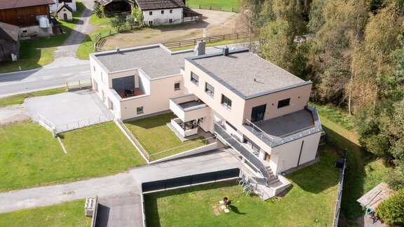 Luftaufnahme - Lindes Appartement - Umhausen