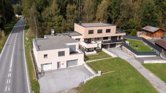 Luftaufnahme - Lindes Appartement - Umhausen