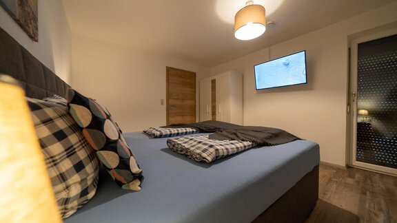 Schlafzimmer - Lindes Appartement - Umhausen