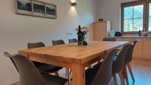 Voll ausgestattete Wohnküche - Mandla´s Hoamat - Umhausen