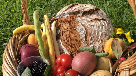 Erntedank Korb - Michelas Hof - Umhausen