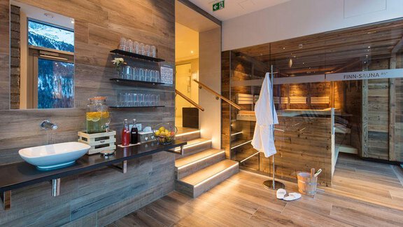 Wellnessen in der Pension Winnebach - Gries