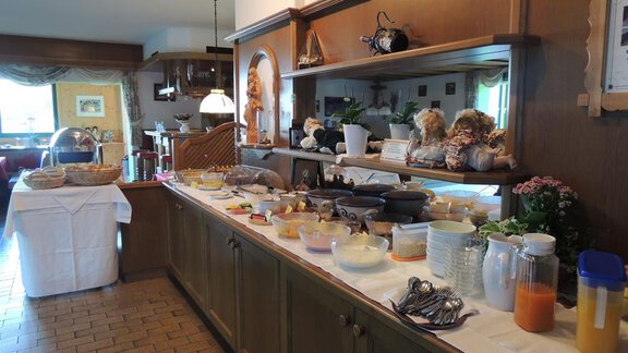 Frühstücks Buffet - Pension Winnebach - Gries