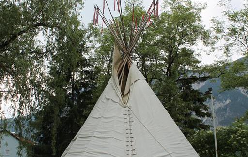 Tipi mit Lagerfeuerplatz - Aktiv Hotel Ötztal - Haiming