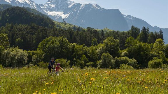 Radweg Brunau - Alpenresidenz Oetztal - Haiming | © Matthias Burtscher-Ötztal Tourismus