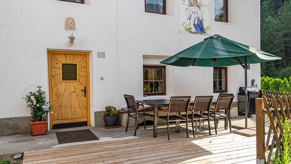 Terrasse - Apart Alpin Oetztal - Haiming